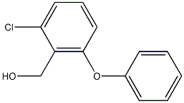 (2-chloro-6-phenoxyphenyl)methanol Struktur