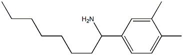 1-(3,4-dimethylphenyl)octan-1-amine Struktur