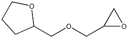 2-[(oxiran-2-ylmethoxy)methyl]oxolane Struktur