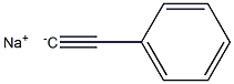 sodium phenylacetylide Struktur