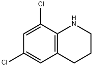 6,8-dichloro-1,2,3,4-tetrahydroquinoline Struktur