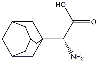 (2R)-2-(adamantan-1-yl)-2-aminoacetic acid Struktur