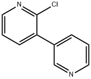 2-Chloro-3-(pyridin-3-yl)pyridine Struktur