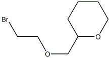 2-[(2-bromoethoxy)methyl]tetrahydro-2H-pyran Struktur