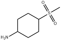 4-(methylsulfonyl)cyclohexan-1-amine Struktur