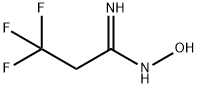 3,3,3-trifluoro-N'-hydroxypropanimidamide Struktur