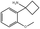 1-(2-Methoxyphenyl)cyclobutanamine Struktur