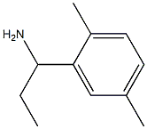 1-(2,5-dimethylphenyl)propan-1-amine Struktur