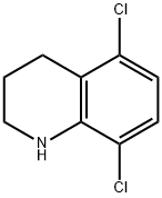 5,8-dichloro-1,2,3,4-tetrahydroquinoline Struktur