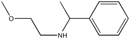 (2-methoxyethyl)(1-phenylethyl)amine Struktur