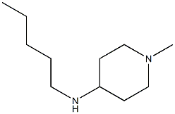 1-methyl-N-pentylpiperidin-4-amine Struktur