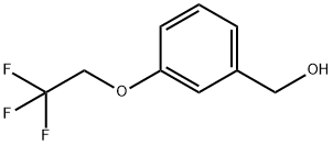 [3-(2,2,2-trifluoroethoxy)phenyl]methanol Struktur