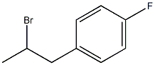 1-(2-bromopropyl)-4-fluorobenzene Struktur