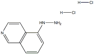 5-hydrazinylisoquinoline dihydrochloride Struktur