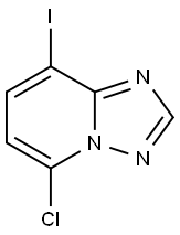 5-Chloro-8-iodo-[1,2,4]triazolo[1,5-a]pyridine Struktur