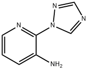 2-(1H-1,2,4-triazol-1-yl)pyridin-3-amine Struktur