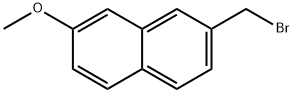 2-(Bromomethyl)-7-methoxynaphthalene 結(jié)構(gòu)式