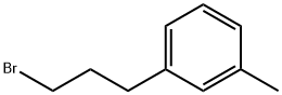 1-(3-bromopropyl)-3-methylbenzene Struktur