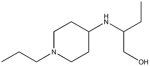 2-[(1-propylpiperidin-4-yl)amino]butan-1-ol Struktur