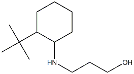 3-[(2-tert-butylcyclohexyl)amino]propan-1-ol Struktur