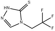 4-(2,2,2-trifluoroethyl)-4H-1,2,4-triazole-3-thiol Struktur