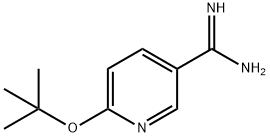 6-(tert-butoxy)pyridine-3-carboximidamide Struktur