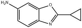 2-cyclopropyl-1,3-benzoxazol-6-amine Struktur