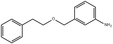 3-[(2-phenylethoxy)methyl]aniline Struktur