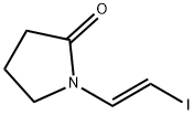 1-(2-iodoethenyl)pyrrolidin-2-one Struktur