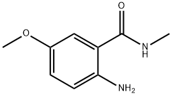 2-amino-5-methoxy-N-methylbenzamide Struktur