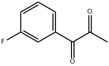 1-(3-FLUOROPHENYL)PROPANE-1,2-DIONE Struktur