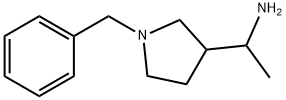 1-(1-benzylpyrrolidin-3-yl)ethan-1-amine Struktur