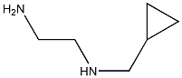 (2-aminoethyl)(cyclopropylmethyl)amine Struktur