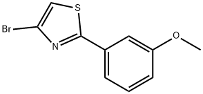 4-Bromo-2-(3-methoxyphenyl)thiazole Struktur