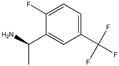 (1R)-1-[2-FLUORO-5-(TRIFLUOROMETHYL)PHENYL]ETHYLAMINE Struktur