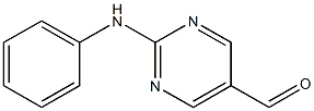 2-Anilinopyrimidine-5-carbaldehyde, 97% Struktur