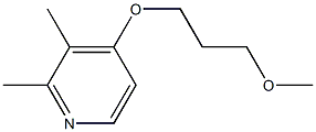 2,3-dimethyl-4-(3-methoxy-propoxy)pyridine