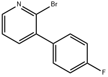 2-Bromo-3-(4-fluorophenyl)pyridine Struktur