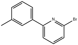 2-Bromo-6-(3-tolyl)pyridine Struktur