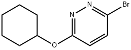 3-Bromo-6-(cyclohexyloxy)pyridazine Struktur