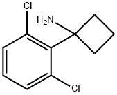 1-(2,6-Dichlorophenyl)cyclobutanamine Struktur