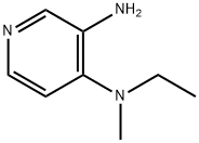 3-Amino-4-(methylethylamino)pyridine Struktur