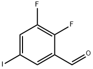 Benzaldehyde, 2,3-difluoro-5-iodo- Struktur