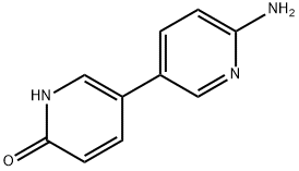 2-Hydroxy-5-(2-amino-5-pyridyl)pyridine Struktur