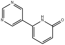 2-Hydroxy-6-(5-pyrimidyl)pyridine Struktur