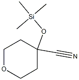 4-((trimethylsilyl)oxy)tetrahydro-2H-pyran-4-carbonitrile Struktur