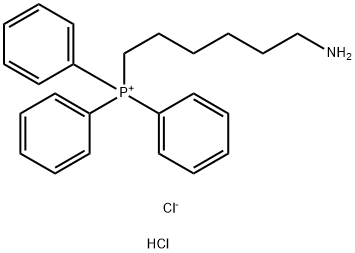 (6-Aminohexyl)triphenylphosphonium chloride hydrochloride Struktur