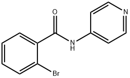 2-bromo-N-pyridin-4-ylbenzamide Struktur