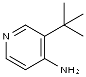 3-(1,1-DIMETHYLETHYL)-4-PYRIDINAMINE Struktur