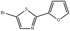 5-Bromo-2-(2-furyl)thiazole Struktur